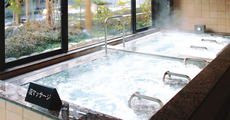 ngâm mình trong onsen